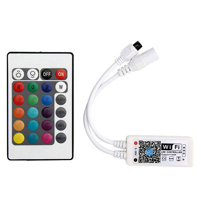 LED Light Strip Mini WiFi Controller, Magic Home RGB LED Controller