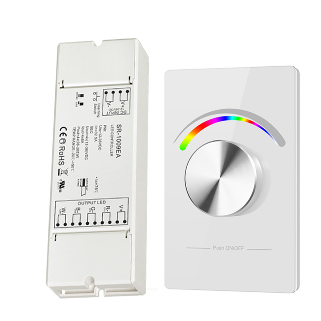 Wall Mount RGB LED Controller for LED Strip Lights