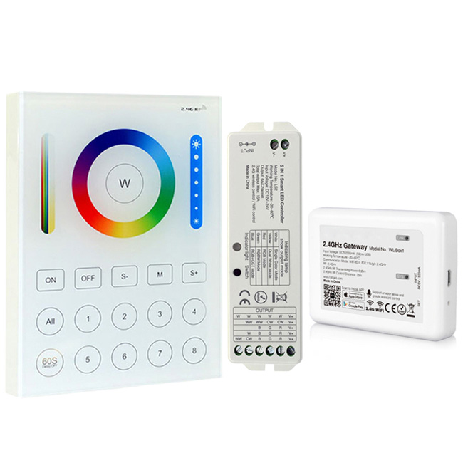 WiFi RGB LED Controller Kit, Multi Zone