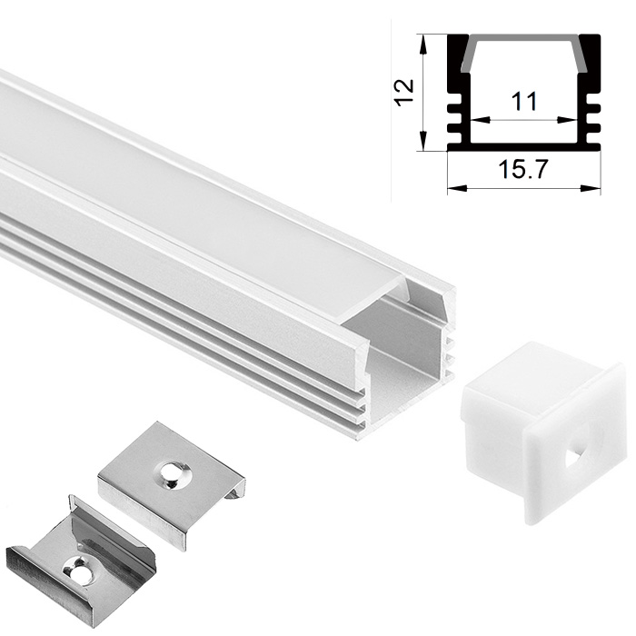 LED Light Aluminum Extrusions, LED Channels