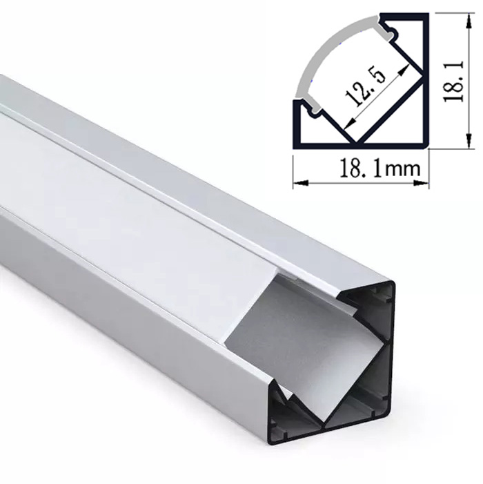 Aluminum Track for LED Strip Lighting, Aluminum LED Channel