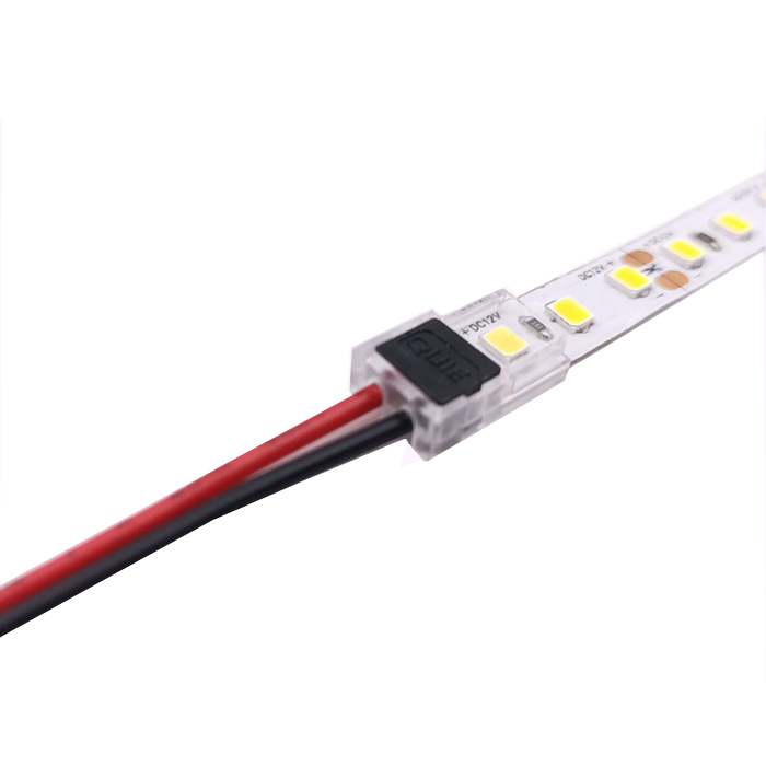 2 Pin LED Strip Connector, Super Slim Low Profile