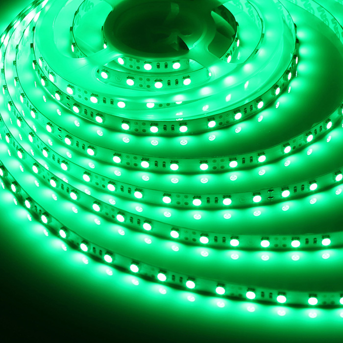 12V 5050 Green LED Strip Light, Low Voltage Rope Lighting
