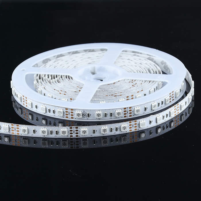 grijs Spit strategie 12V 5M Reel RGB LED Strip Lights, Brightest 5050 LED Tape Light