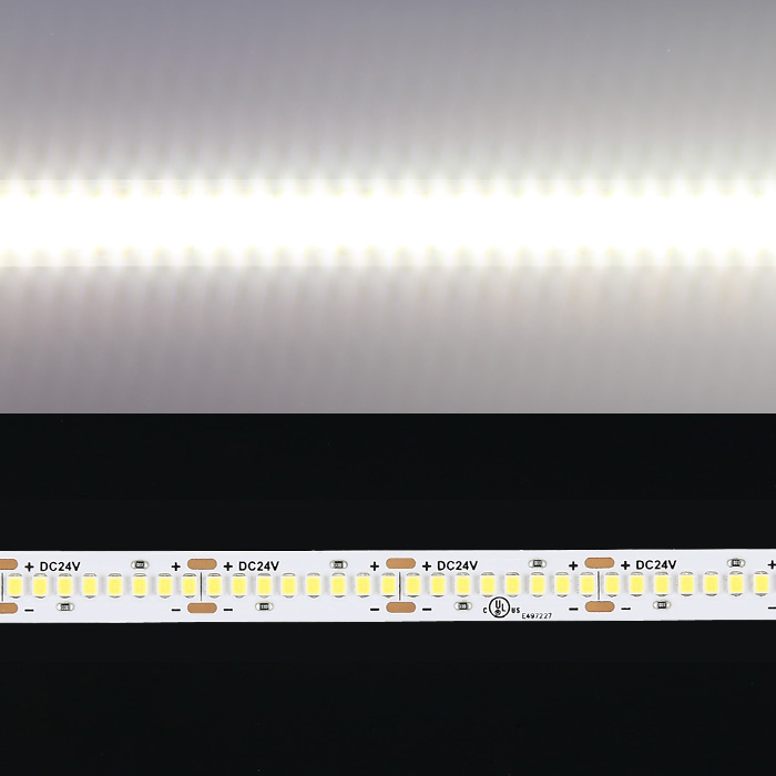 2835 24V LED Strip Light, Cool White 6500K, 240/m, 2.5m Reel